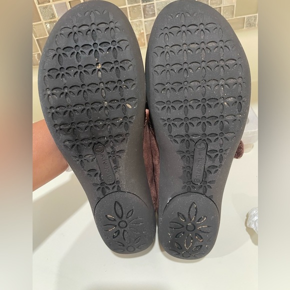 BareTraps Brown Dress Shoes with Braided Strap - Picture 4 of 9